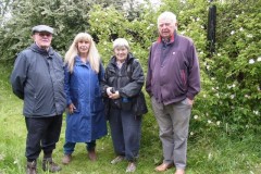 Attendees, Finningley Churchyard.