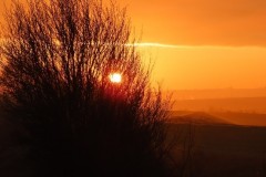 Sunset, RSPB Adwick Washlands.